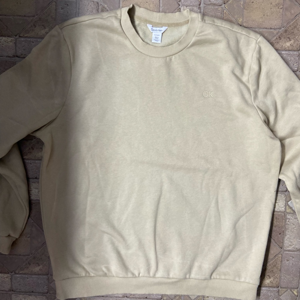 Calvin Klein Beige Pullover